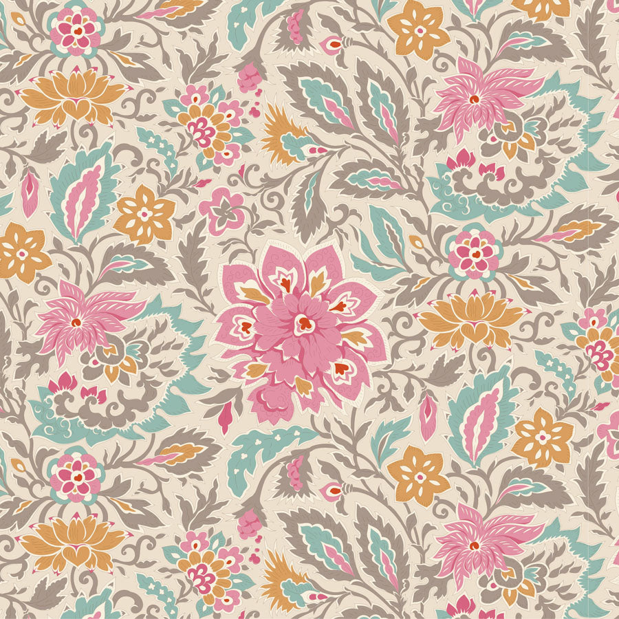 Windy Days Skyler in Grey by Tilda fabrics | TIL100356