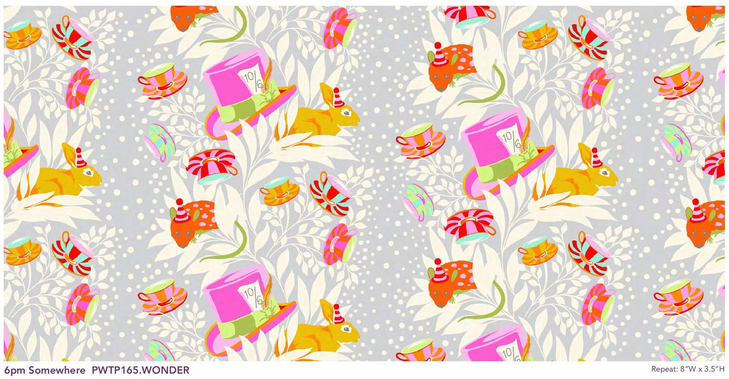 6PM Somewhere in Wonder - Curiouser & Curiouser by Tula Pink | PWTP165.WONDER