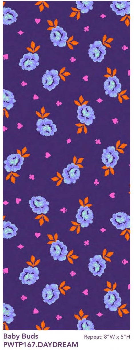 Baby Buds in Daydream - Curiouser & Curiouser by Tula Pink | PWTP167.DAYDR