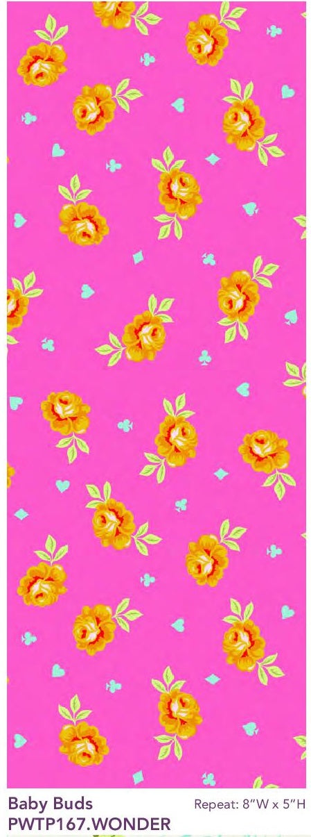 Baby Buds in Wonder - Curiouser & Curiouser by Tula Pink | PWTP167.WONDR