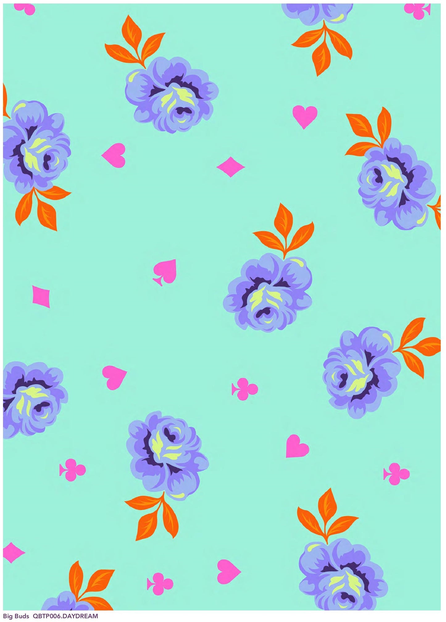 Big Buds Daydream 108″ Wide Backing - Curiouser & Curiouser by Tula Pink | QBTP006.DAYDREAM | by the Yard