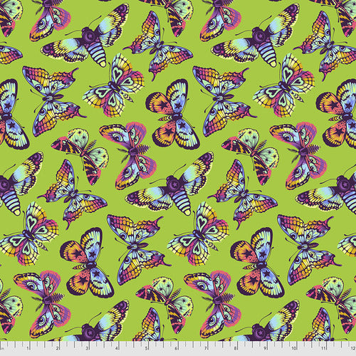 Daydreamer Butterfly Kisses in Avocado by Tula Pink | PWTP172.AVOCADO
