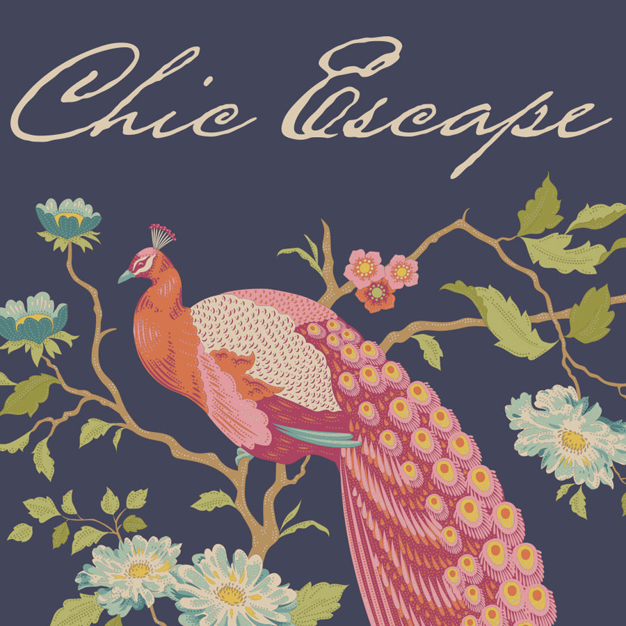 Chic Escape Grey Mustard Fat Quarter Bundle by Tilda Fabrics | TIL300129