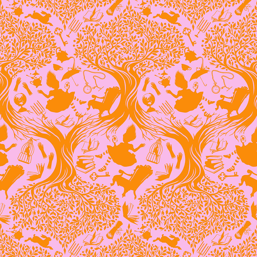 Down the Rabbit Hole in Wonder - Curiouser & Curiouser by Tula Pink | PWTP166.WONDE | Chapel Hill Quilting