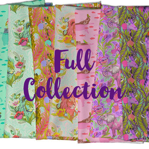 PREORDER - Everglow 8 piece Fat Quarter Bundle by Tula Pink | FB4FQTP.8EVERGLOW | Arriving 4/2023