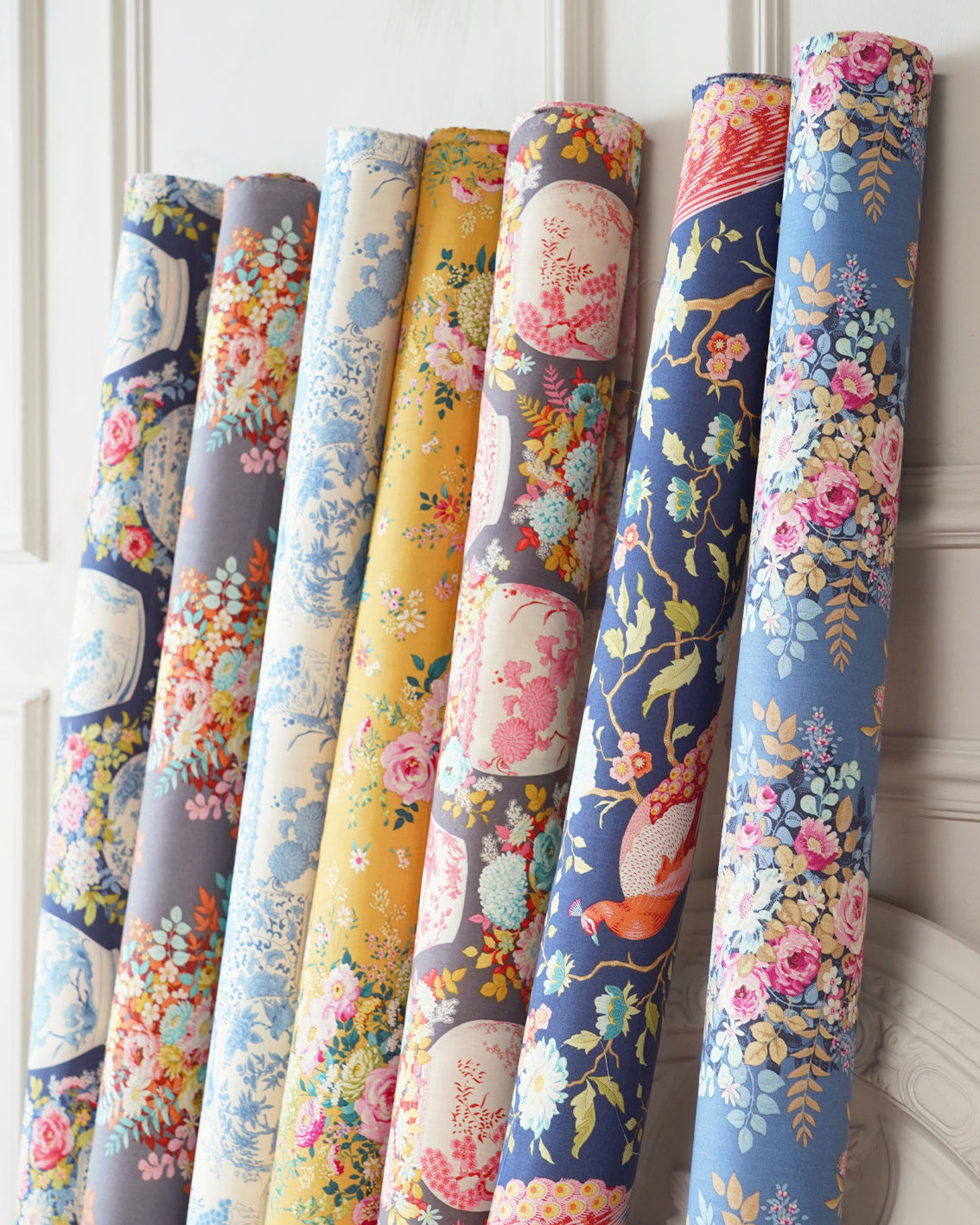 Chic Escape Blue Sand Fat Quarter Bundle by Tilda Fabrics | TIL300130