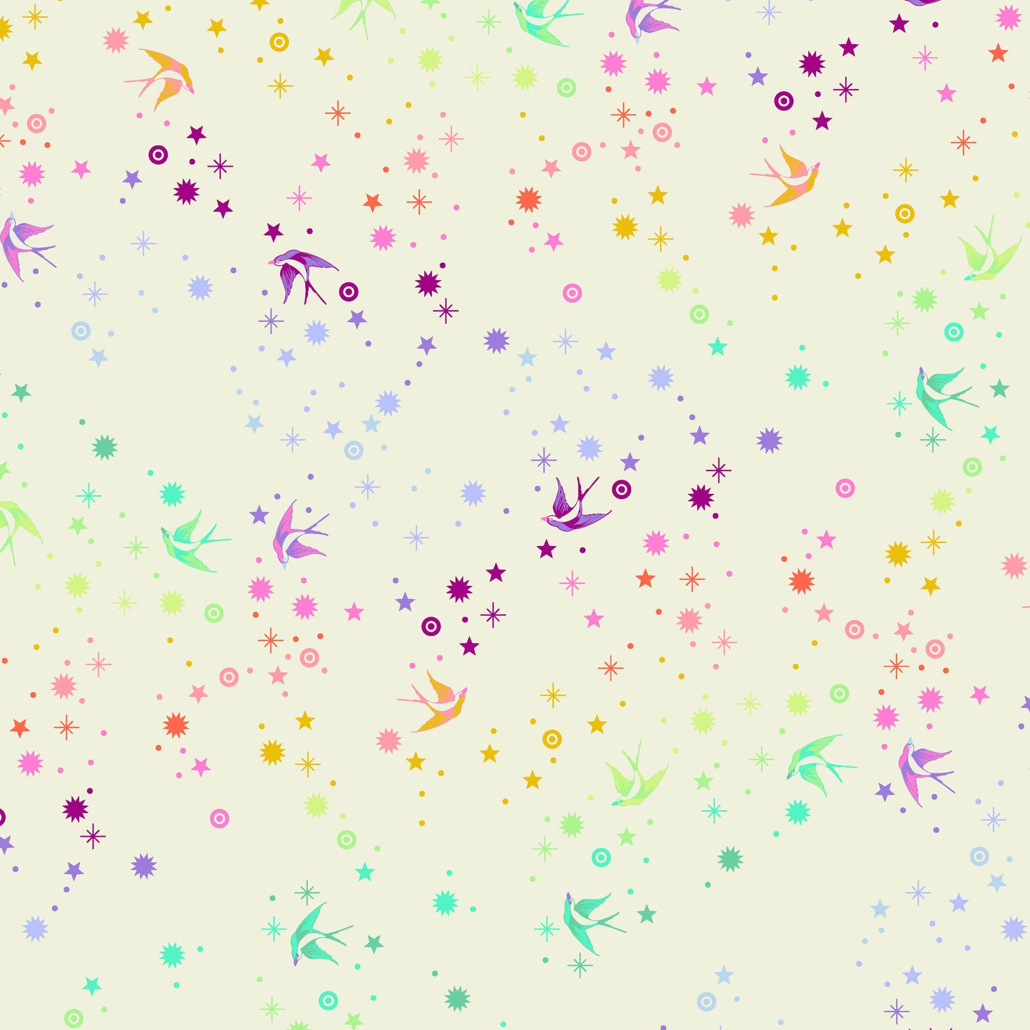 Fairy Dust in Cotton Candy - Tula's True Colors by Tula Pink PWTP133.COTTONCANDY