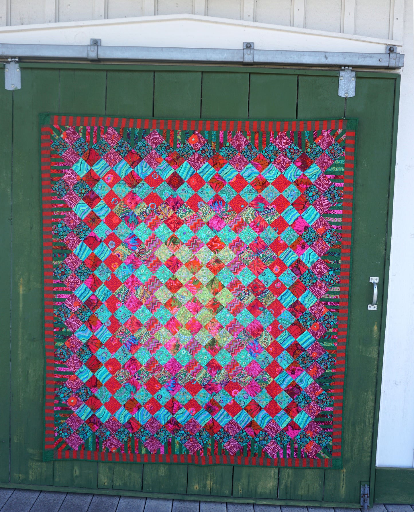 Festive Jewel Quilt Kit by Kaffe Fassett Collective | KITQTGP.FESTIVE