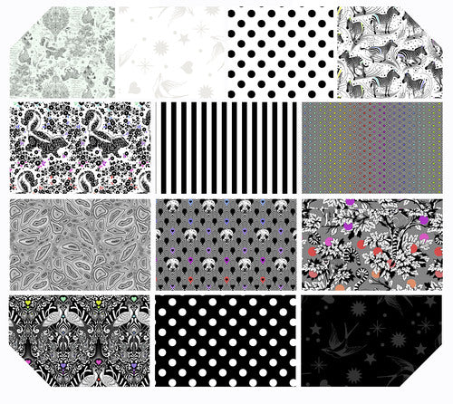 Linework Fat Quarter Bundle by Tula Pink | FB2FQTP.LINEWORK
