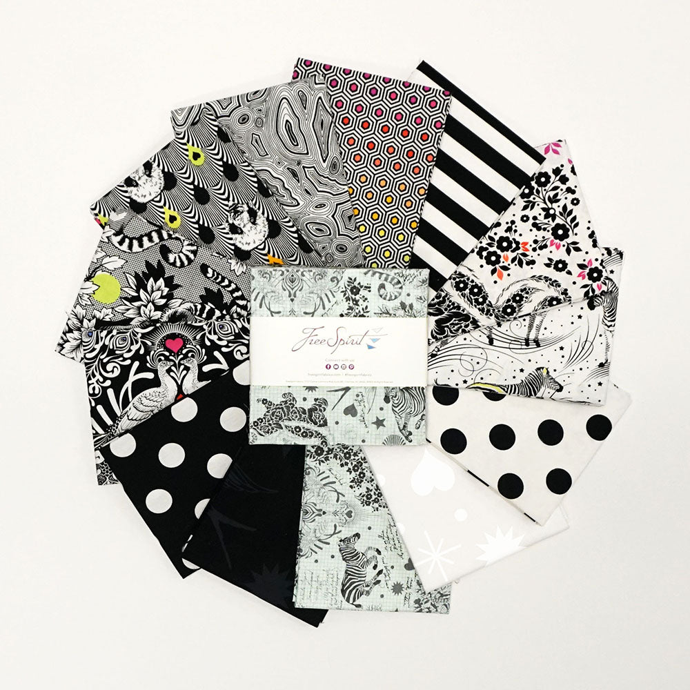 Linework 5" Square Pack by Tula Pink | FB6CPTP.LINEWORK