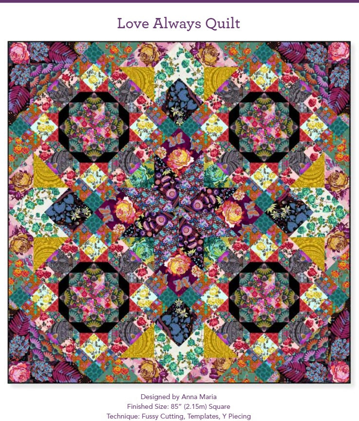Love Always, AM Quilt Kit by Anna Maria Horner | AMHLAQK