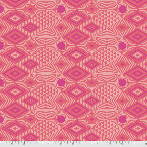 Daydreamer Lucy in Dragonfruit by Tula Pink | PWTP096.DRAGONFRUIT