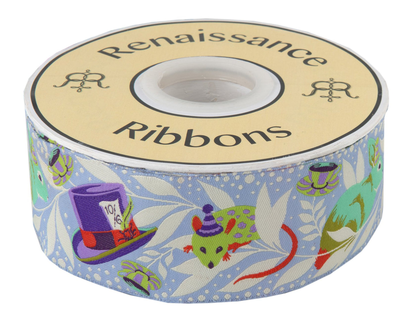 Madhatter Purple 2in Ribbon -Tula Pink Curiouser & Curiouser | TK-76/48mm col 1