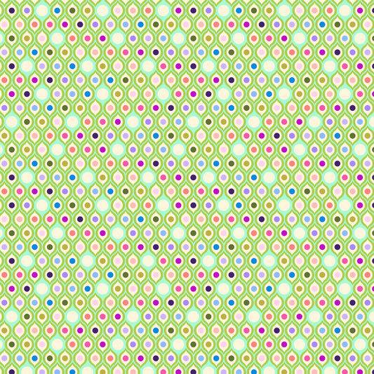 Parisville Sea of Eye Drops in Mint - DeJa Vu by Tula Pink | PWTP192.MINT
