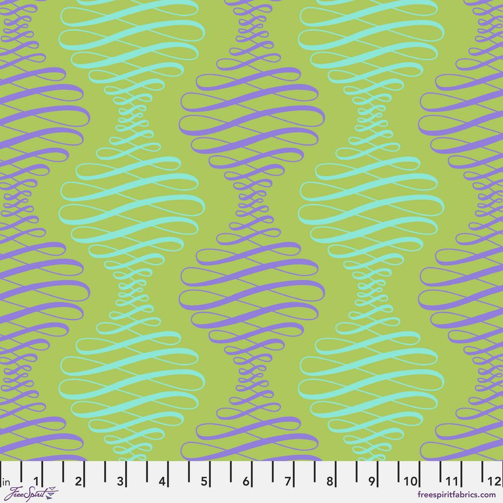 Parisville Spencer Stripe in Pistachio by Tula Pink | PWTP194.PISTACHIO