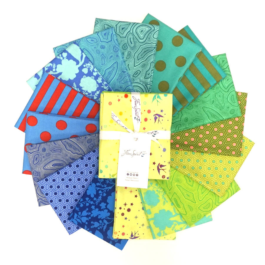 Tula's True Colors Fat Quarter Bundle in Starling by Tula Pink | FB2FQTP.STARLING
