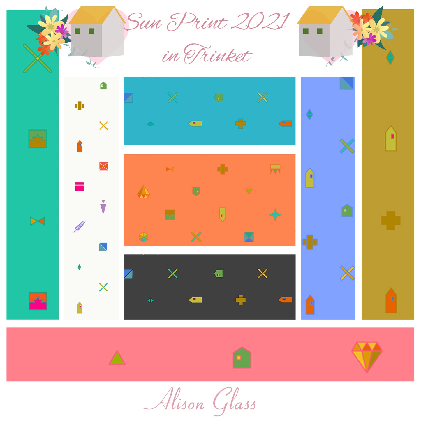 Sun Print 2021 Bundle of 9 Prints