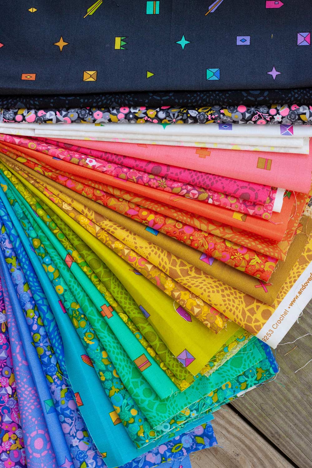 Sun Print 2021 Fat Quarter Bundle | Sun Print 2021 by Alison Glass | FQ-SP21-X