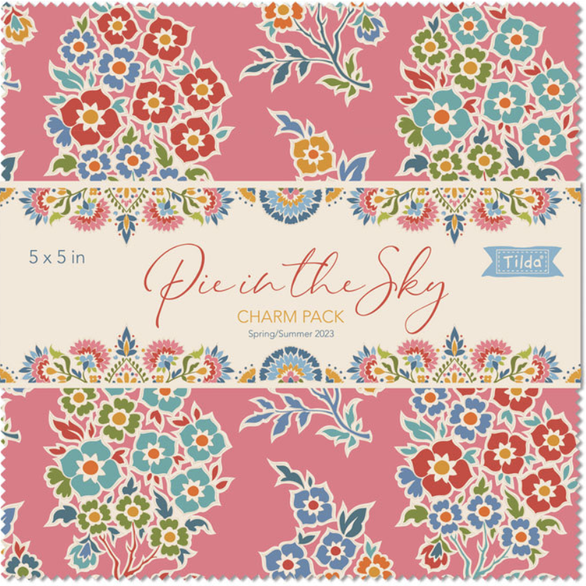 Pie in the Sky 5 inch Charm Pack by Tilda Fabrics | TIL300155