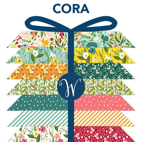 Cora Fat Quarter Bundle by Tessie Fay | CORFATQ-X