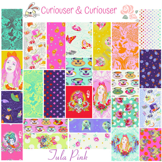 Curiouser & Curiouser Yard Bundle by Tula Pink | FB2YDTP.CURIOUSER