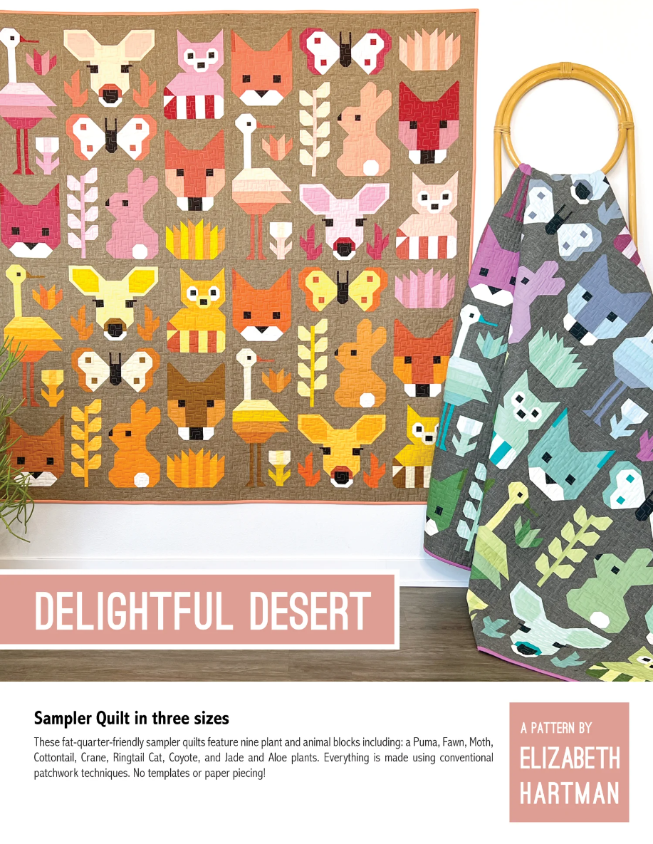 Delightful Desert Quilt Pattern by Elizabeth Hartman | EH-039