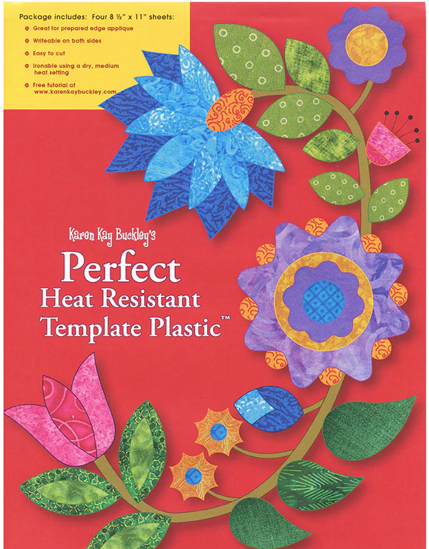 Perfect Heat Resistant Template Plastic by Karen Kay Buckley