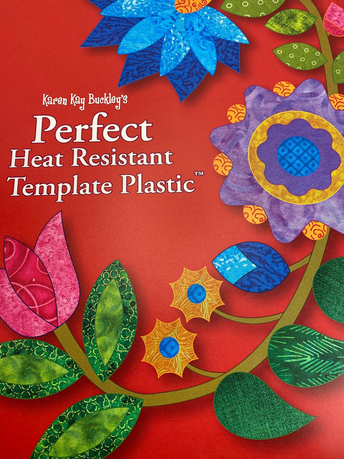 Perfect Heat Resistant Template Plastic by Karen Kay Buckley