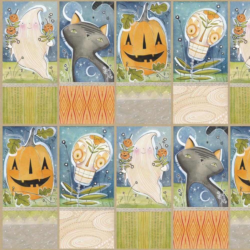 Hallowed Joy Panel | Spirit of Halloween by Cori Dantini | PWCD002.XPANEL