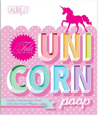 Unicorn Poop Thread Set Collection by Tula Pink | TP50UP10