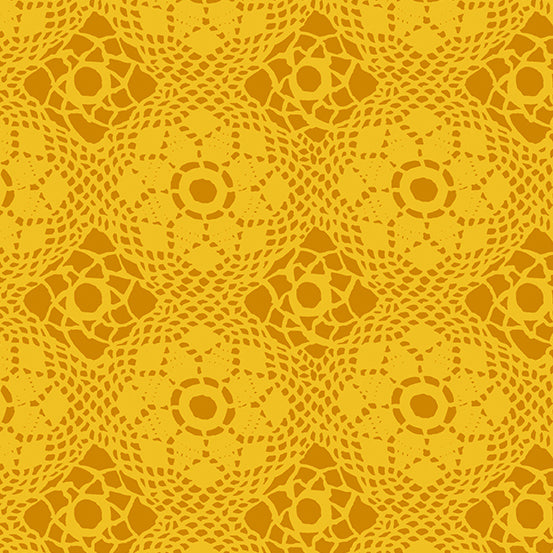 Crochet in Sunshine | Sun Print 2021 by Alison Glass | A-9253-Y