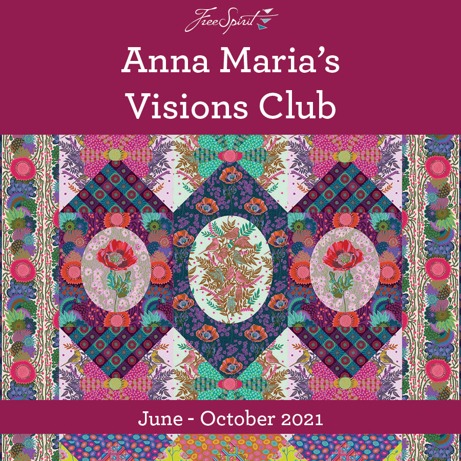 Visions Quilt Club BOM Quilt Kit | Bright Eyes by Anna Maria Horner | PWAMHVISIONSFULL