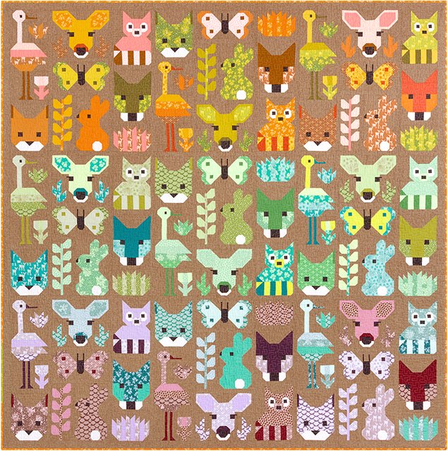 Delightful Desert Quilt Pattern by Elizabeth Hartman | EH-039